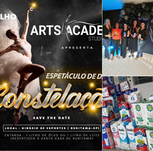 DOAÇÃO – Studio de Dança Arts Academy